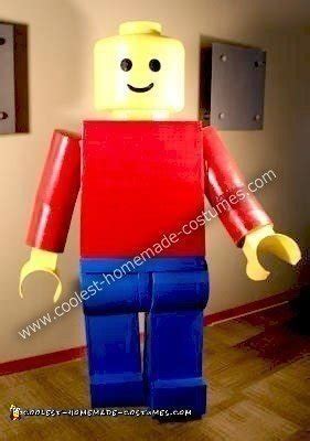 Coolest Homemade Giant Lego Man Costume