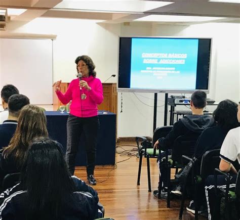 Charla Taller “prevención De Adicciones” Universidad Del Salvador