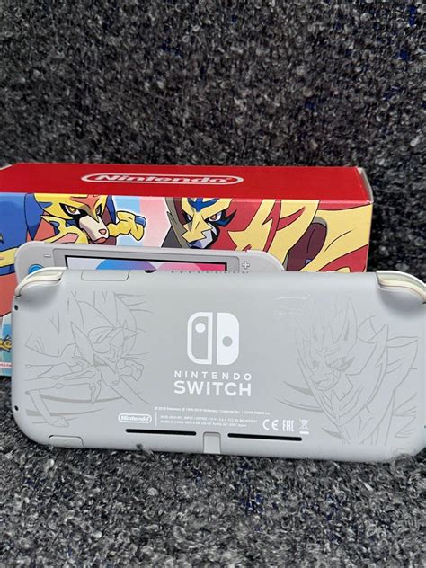 Nintendo Switch Lite Zacian And Zamazenta Pokemon Sword And Shield Limited Edition On Carousell