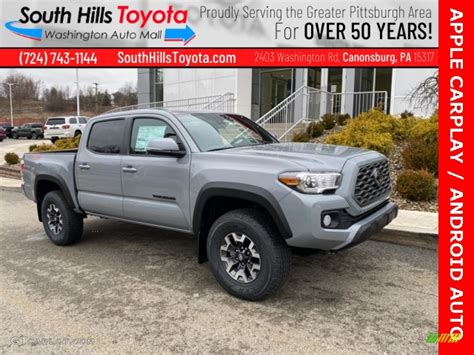 2021 Cement Toyota Tacoma Trd Off Road Double Cab 4x4 140932323 Photo