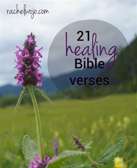 Healing Bible Verses - RachelWojo.com