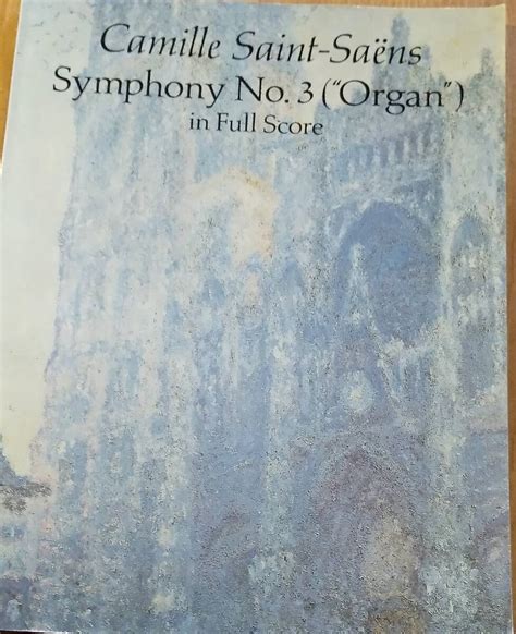 Yahoo オークション 洋書楽譜Camille Saint Sans Symphony No 3 O