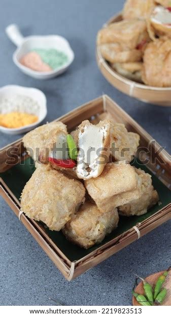 Tahu Bakso Tahu Baso Indonesian Traditonal Stock Photo 2219823513 ...