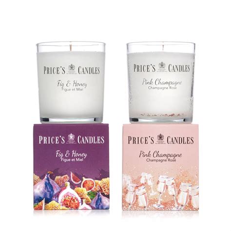 Price S Candles Set Of Winter Jar Candles In Gift Boxes Qvc Uk