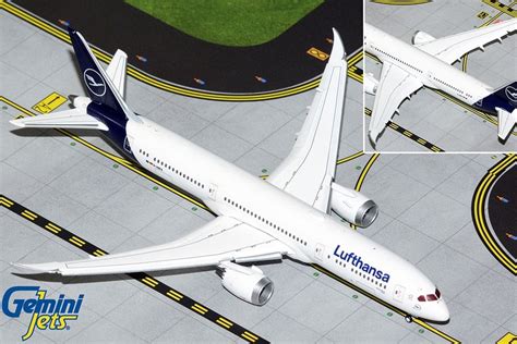 Lufthansa Boeing 787-9 Dreamliner Gemini Jets GJDLH2046 Scale 1:400 ...