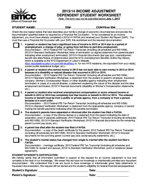 Fillable Online Bmcc Cuny General Instructions For Certain Information