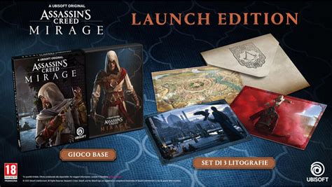 Assassins Creed Mirage Als Collectors Edition Deluxe Edition Launch Edition Steelbook