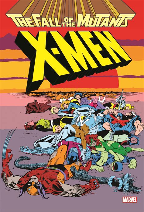 X Men Fall Of The Mutants Omnibus Trade Paperback Comic Issues