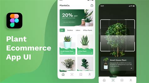 Plant Ecommerce App UI Figma