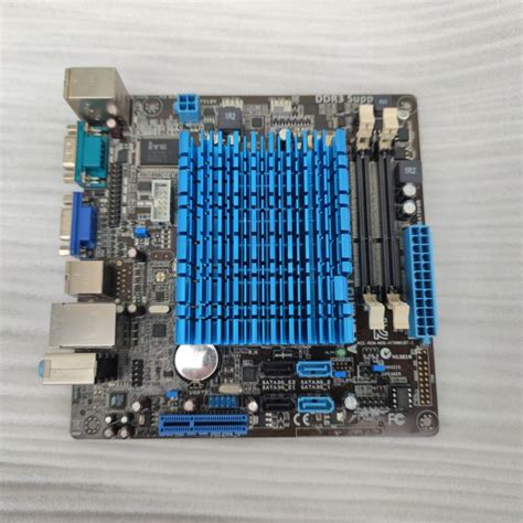 D425 Low Power CPU CNC XP Motherboard ITX 17X17 Silent N A S 4 SATA