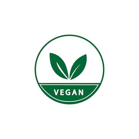 Vegan Bio Ecology Logotipo Y Icono De La Etiqueta De La Etiqueta Icono