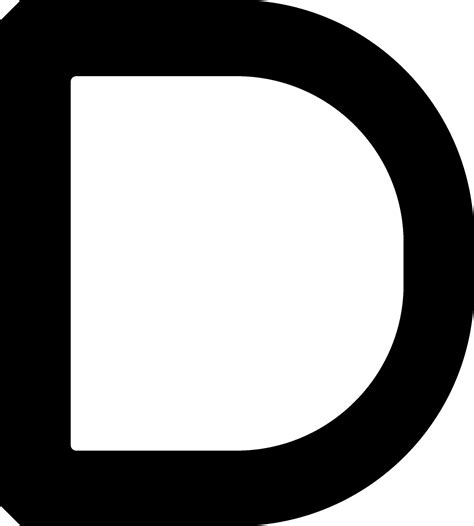 Capital D Icon 47209351 Vector Art at Vecteezy 