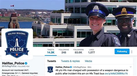 Dont Me Why Halifax Police Are Turning To Social Media To Improve