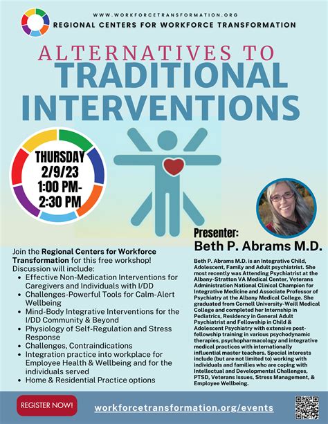 Alternatives To Traditional Interventions Regional Centers For