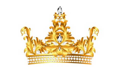 Queen Crown Golden Png Clipart Png Mart Images