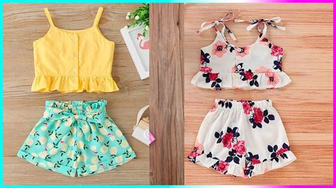 Venta conjunto de short y blusa para niñas en stock