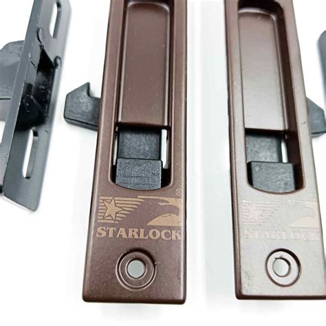 Starlock Aluminium Sliding Window Concealed Lock Set Of Pcs Left And