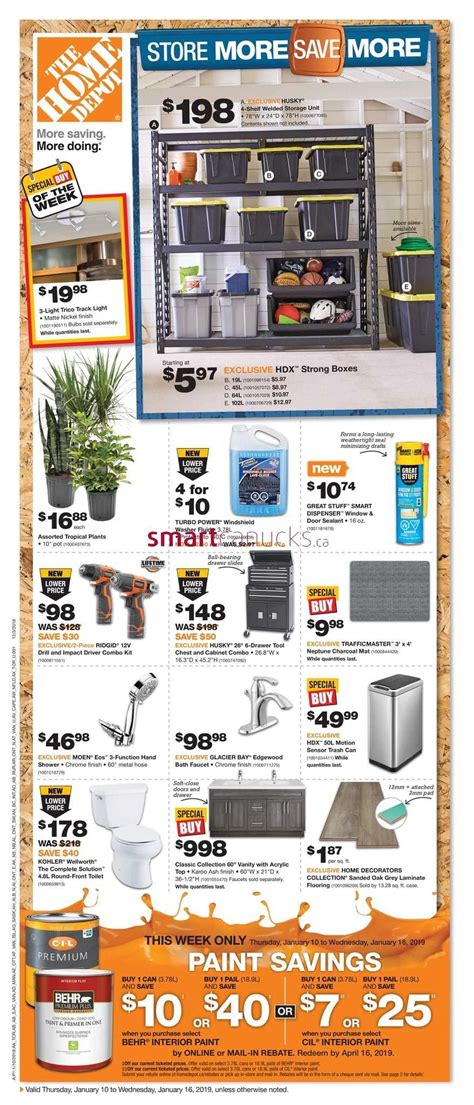 Home Depot Canada Flyers