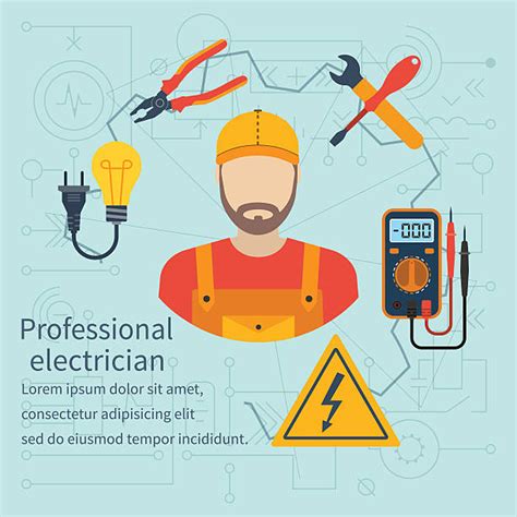 Electrician Clip Art Vector Images And Illustrations Istock