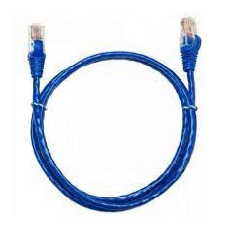 Cabo De Rede Patch Cord Cat E M Azul Plus Cable Pc Ethu Bl