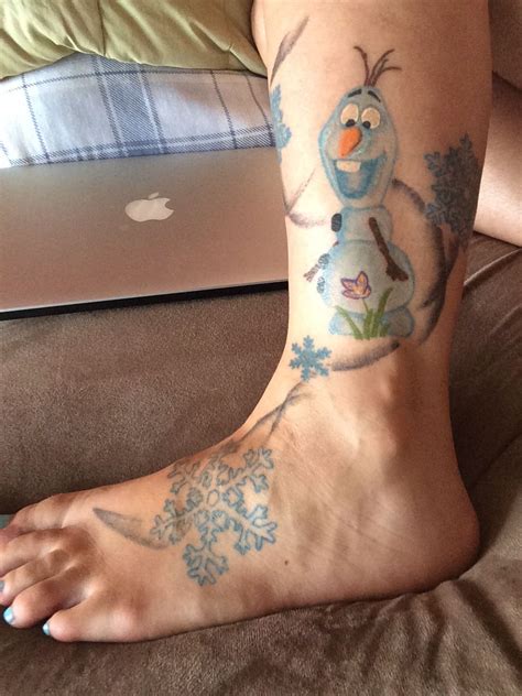 My Olaf Tattoo Disney Tattoos Frozen Tattoo Tattoos