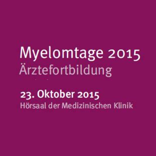 Myelomtage Rztefortbildung Nct Nationales Centrum F R