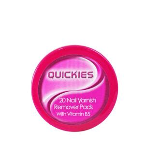 Quickies 20 Nail Varnish Remover Pads - Reinfann