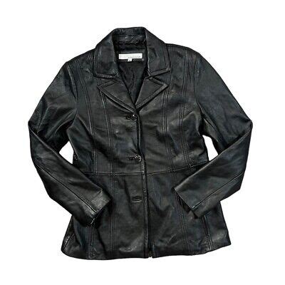 Black Wilsons Leather Coats Jackets Waistcoats For Women For Sale EBay