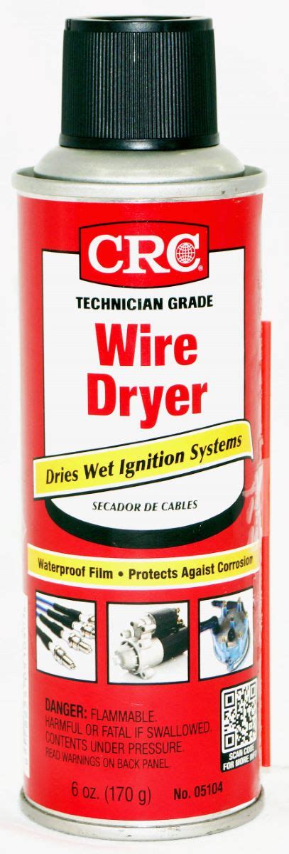 Case Of 12 Crc 05104 Technician Grade Wire Dryer 6 Oz