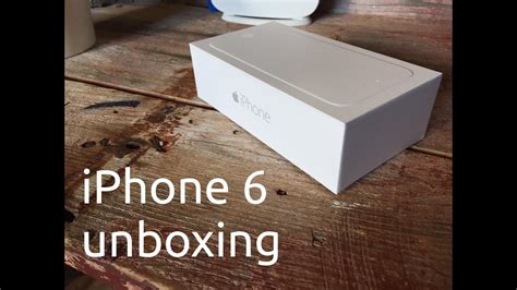 iPhone 6 unboxing - YouTube