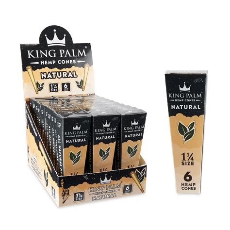 King Palm Cones 1¼ Display 30ct Thc Dry Herb Flower Pre Roll Pre