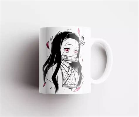 Caneca Porcelana Kimetsu No Yaiba Nezuko De Demon Slayer R Em