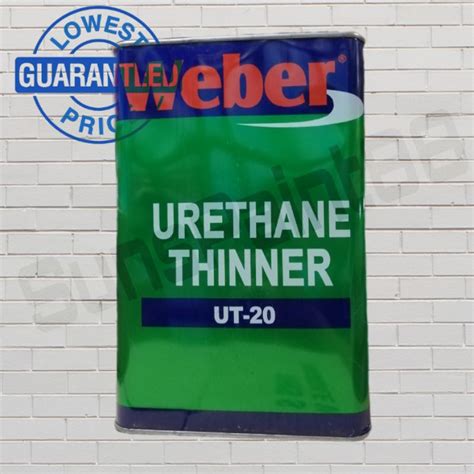 Weber Urethane Thinner Ut L Shopee Philippines