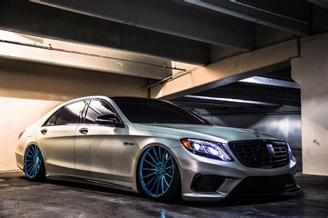 Mercedes Benz W222 S63 Amg Vip On 20 Vossen Vps 305 Benztuning