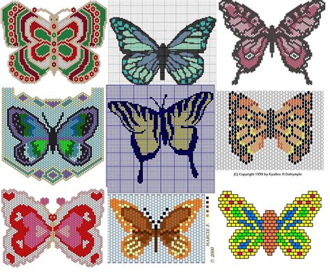 Sale Butterfly Seed Bead Pattern In Stock