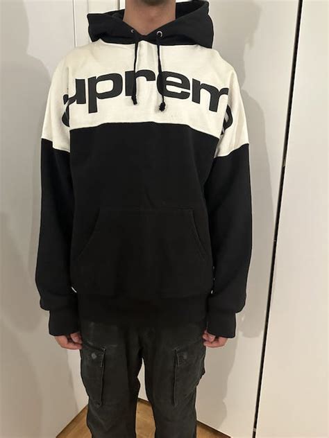 Supreme Supreme Blocked Hoodie Grailed