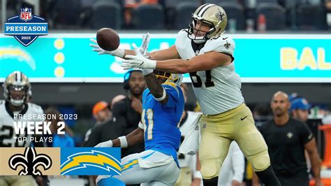 New Orleans Saints Highlights Vs Los Angeles Chargers Preseason