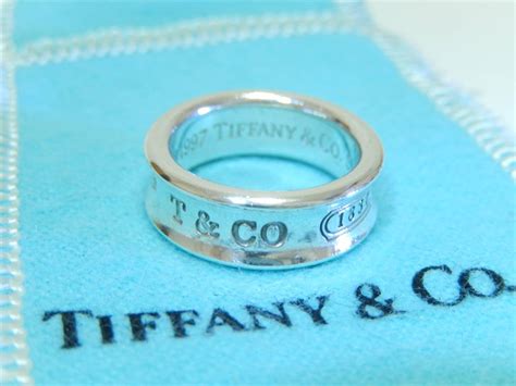 1円 Tiffanyandco ティファニー 1837 ナローリング Sv925 Silver シルバー レディース10号 指輪 リング