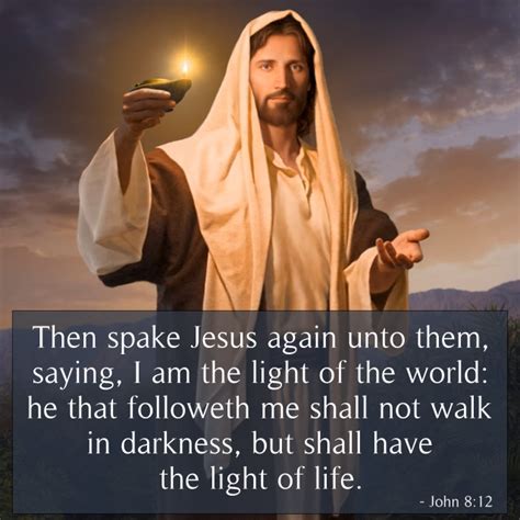 Then Spake Jesus 173301249409767 Saying I Am The Light