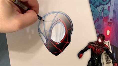 You Can Draw Spider Man Miles Morales Marvel Draw Youtube