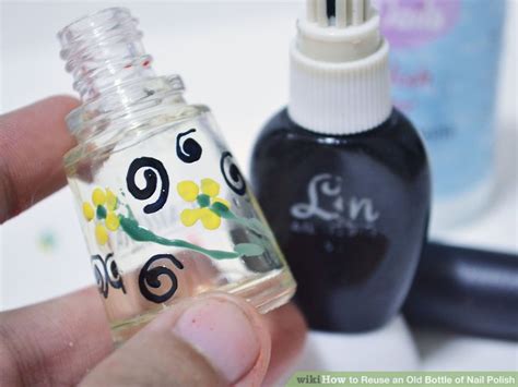 6 Ways To Reuse An Old Bottle Of Nail Polish WikiHow