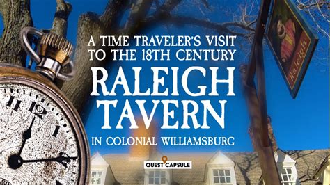 The Raleigh Tavern Colonial Williamsburg A Time Traveler S Visit To