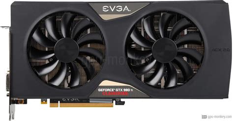 Evga Geforce Gtx Ti Classified Gaming Acx V Benchmark And Specs