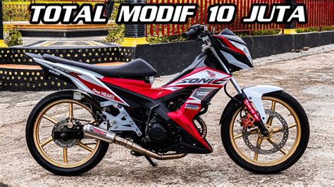 REVIEW MODIFIKASI HONDA SONIC 10 Juta An YouTube