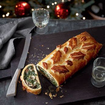 Mushroom Chestnut Wellington Veggie Christmas Vegan Christmas Dinner