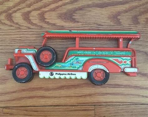 Philippine Airlines Jeepney Ww2 Jeep Mass Transit Die Cast Model