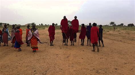 Masai Dance Masai Village Kenya Youtube