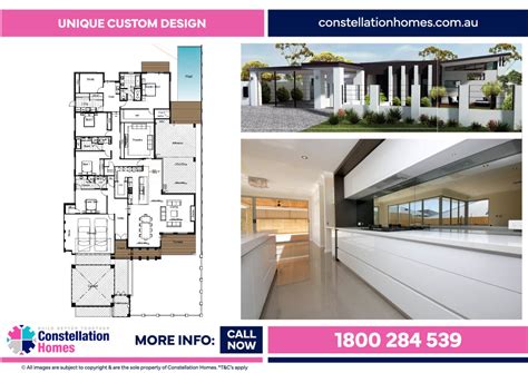 Single Storey Floor Plans Constellation Homes