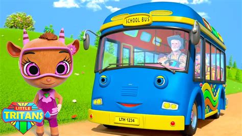 Roues Sur Le Bus Comptines Et Chansons Pour Enfants Youtube