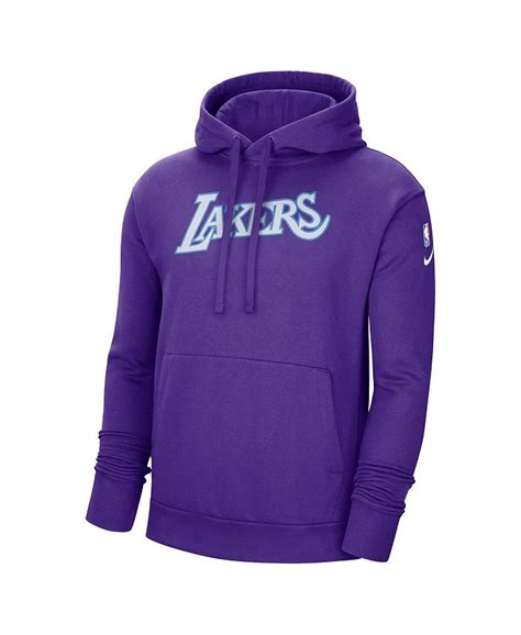 Nike Mens Purple Los Angeles Lakers 202122 City Edition Essential